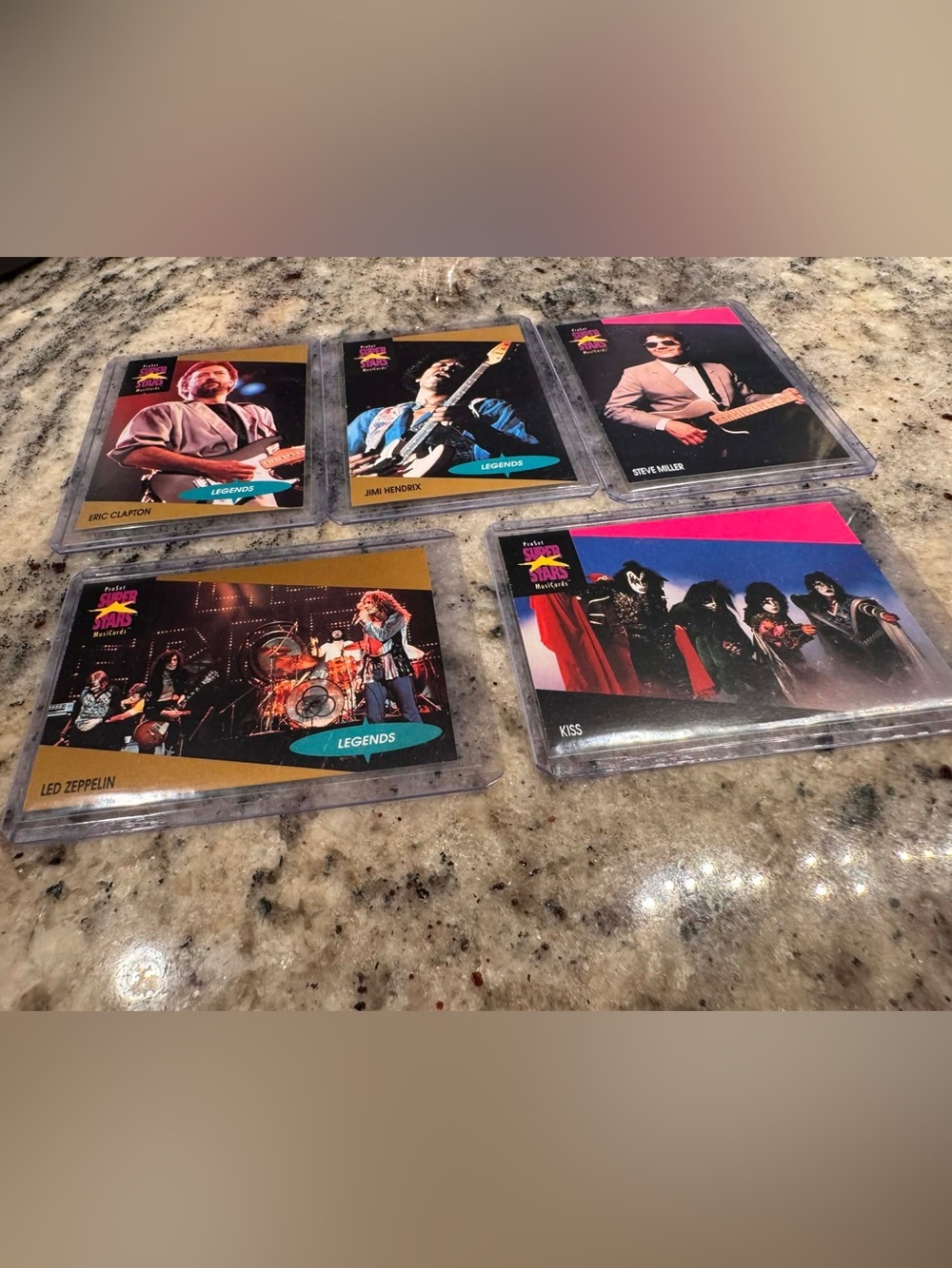 6 rock n roll cards
